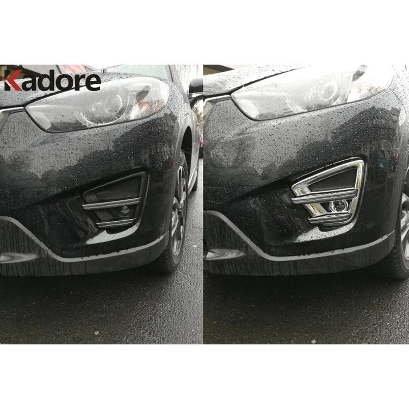 Хромированная накладка на противотуманную фару для Mazda CX-5 CX5 после рестайлинга 2016 2017, аксессуары