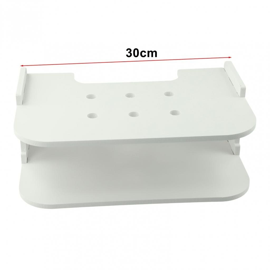 Кронштейн Полка для ТВ-приставки Игровая консоль Дом Офис Организация