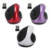 Right Handed Ergonomic Mouse Adjustable DPI 2.4G Wireless Vertical Mouse for PC Laptop Tablet