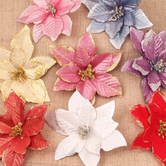 2 шт. искусственный цветок не увядает DIY пластиковый привлекательный яркий не выцветающий искусственный цветок для свадьбы