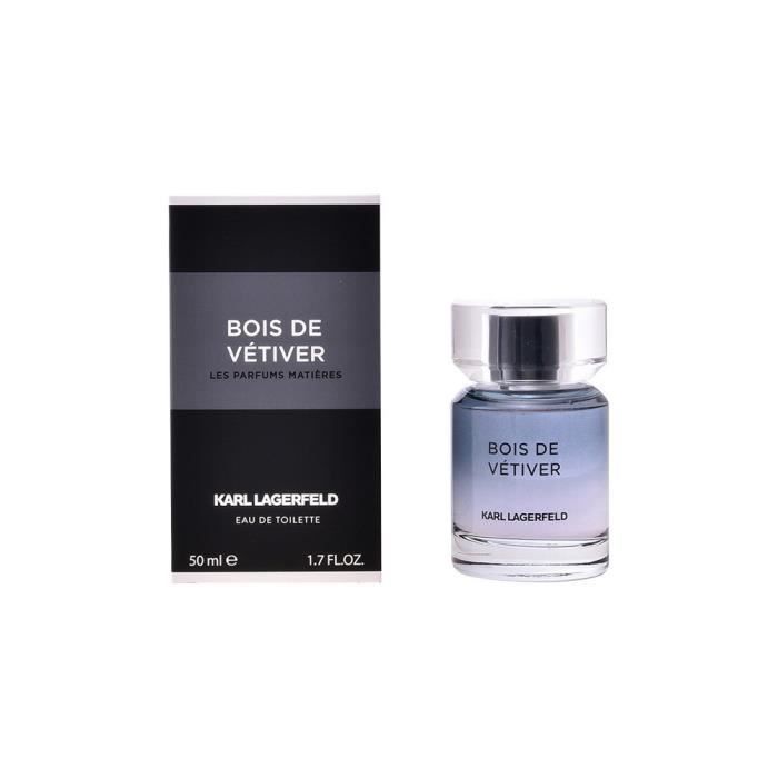 Eau de toilette Bois De Vétiver Lagerfeld - LAGERFELD - 150 ml - pour homme - famille olfactive boisé