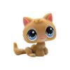 Редкая игрушка Littlest Pet Shop Lps Мини-подставки Котенок с короткой шерстью Старые фигурки Коллекция Al Игрушка на пружинке