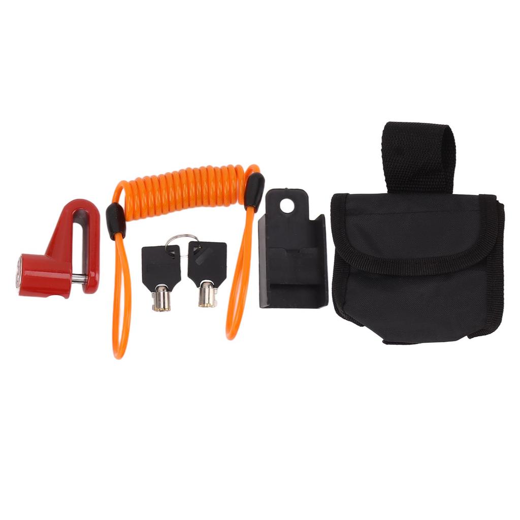 Замок для дискового тормоза, водонепроницаемый, предотвращает кражу, многоцелевой, мотоциклетный замок безопасности для велосипедов, велосипедов