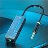 Черный аудиоизолятор 3,5 мм Aux Ground Loop Стабильный шум Устранение автомобильной стереосистемы