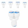 5PCS G1/4 Thread PE Pipe Connector POM Pipe Fittings Water Purifier Connector  Water Purifier System
