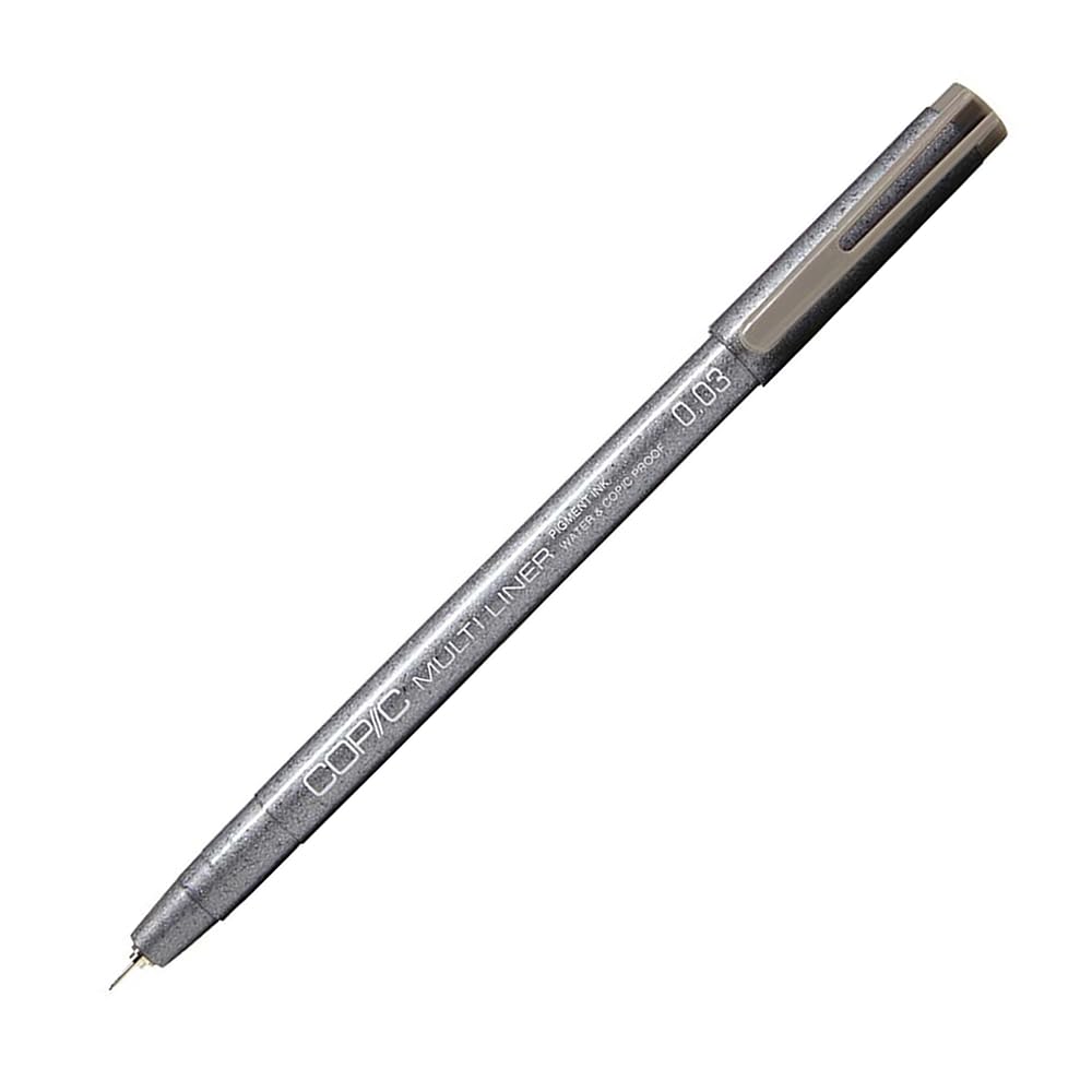 Copic Multiliner Теплый Серый, Ширина Линии 0,03 мм