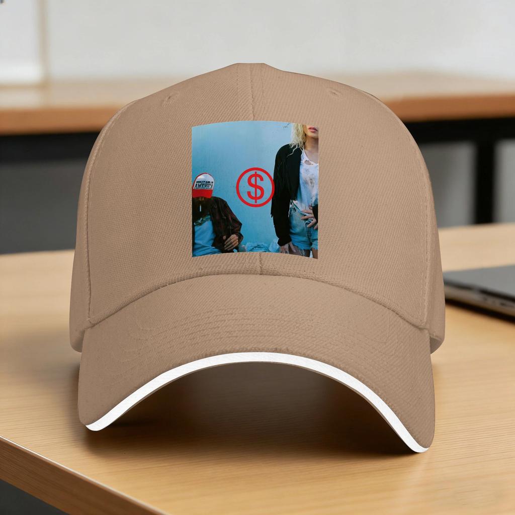 Worst Girl in America Slayyyter Sun Baseball Cap Summer Couple Women Design Hip Hop Hat Wholesale Casual Kpop Rock Snapback Cap