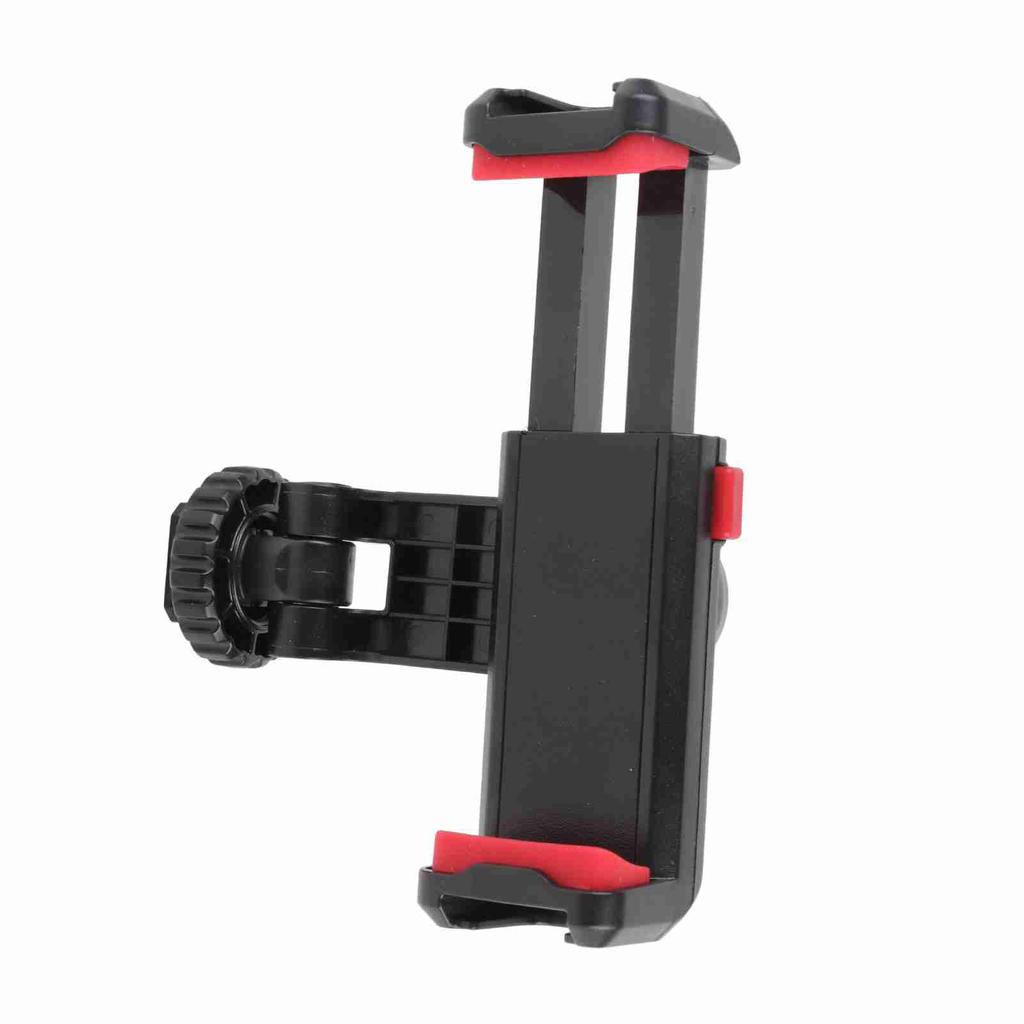 Rotatable Tripod Phone Holder Clamp Clip Mount Adapter with 1 4 Hot Shoe Microphone Mount Cold Shoe 360 Degree Rotatable
