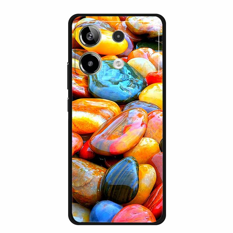 Чехол для Redmi Note 13R Pro Животные Мягкий силиконовый ТПУ Чехлы для телефона Задняя крышка Для Xiaomi Redmi Note13R Pro Волк Защитник fundas