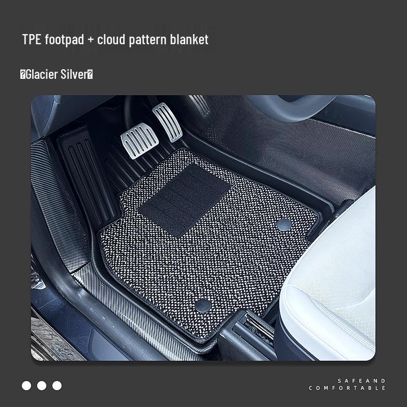 Kia K3, K5 GT, KX3, KXcross Всесезонные TPE Экологичные Автомобильные Коврики