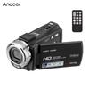 Andoer V12 Digital Video Camera 1080p 30mp Hd 16x Zoom Portable Recording Camcorder 3.0 Inch Rotatable Lcd Screen Night Vision