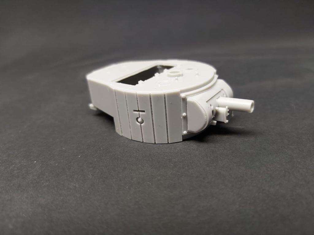 PanzerArt Русская усиленная бронированная башня от Odessa Пластиковые детали для моделей PZ35645 1/35 БТ-7 (Сделано на верфи)