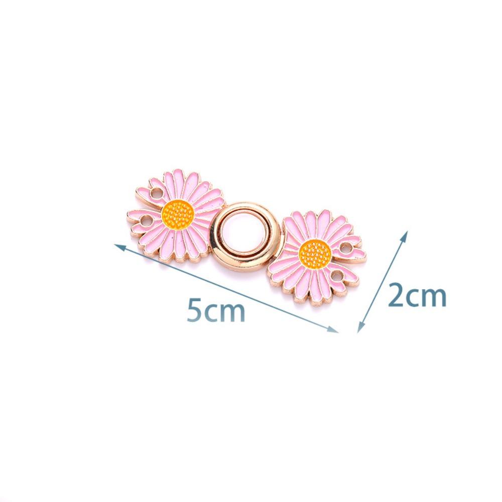 Легкие в использовании пуговицы-цветы, булавки, регулируемый удлинитель для талии для джинсов, брюк, юбок