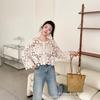 Модный свободный и тонкий ажурный вязаный крючком свитер женский новый иностранный стиль уникальный шикарный кардиган с длинным рукавом топ