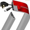 K1AE Cable Hiders Flexible Floor Wire Duct Cord Management Floor Cable Protectors