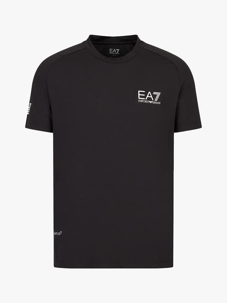 Emporio Armani EMPORIO ARMANI EA7 Tennis Wear TENNIS PRO M TEE CC PA ST 8NPT22 BLACK S Men's 1200