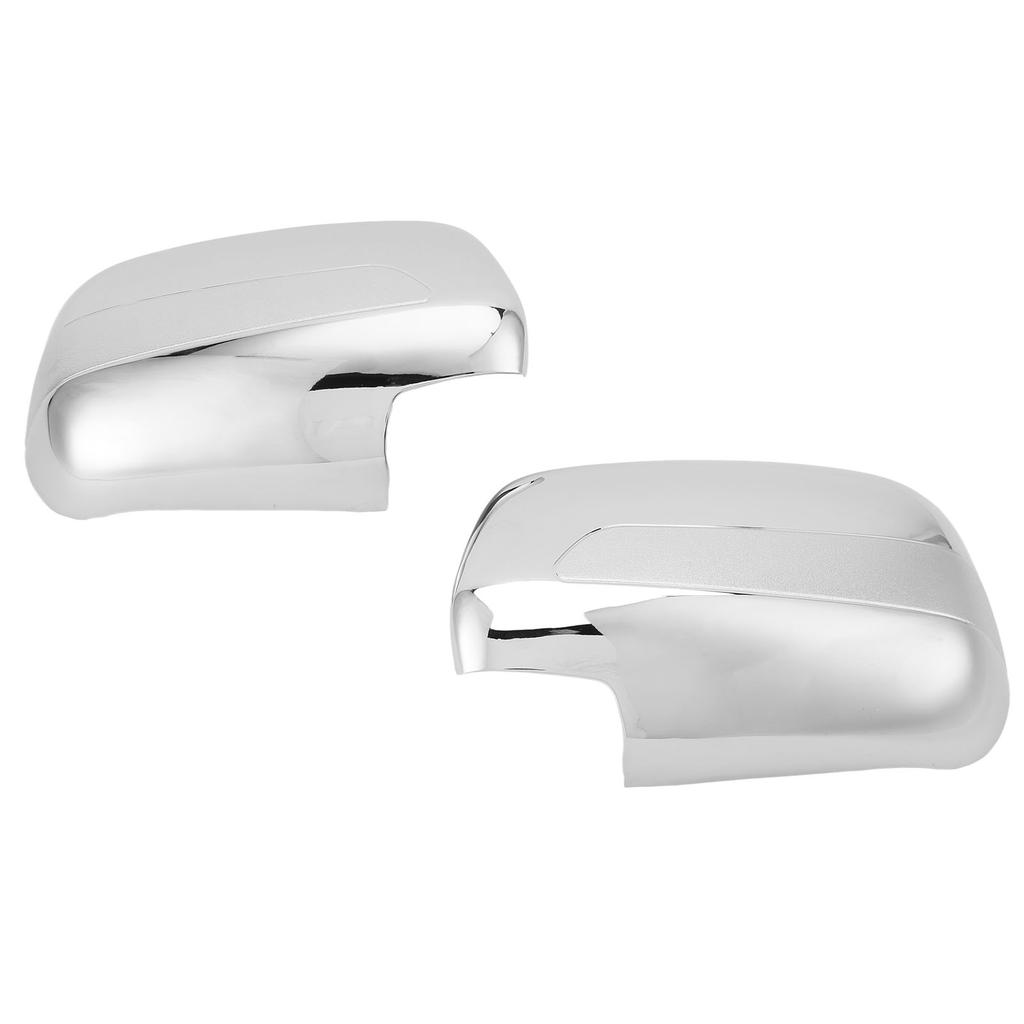 1 пара левых и правых хромированных дверных зеркальных покрытий, сменный корпус зеркала заднего вида для RX330 RX350 04-09