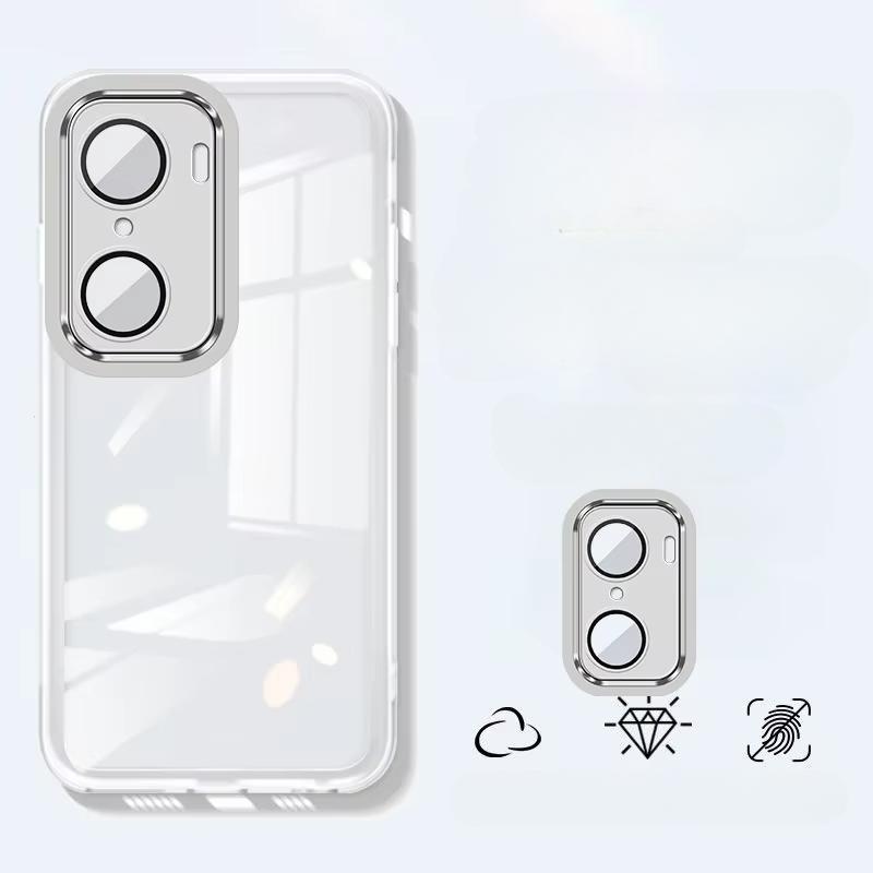 For POCO X7 Pro X 7 POCOX7pro Transparent Camera Lens Film Silicone Case for Redmi Turbo 4 Clear Soft TPU Protection Full Cover