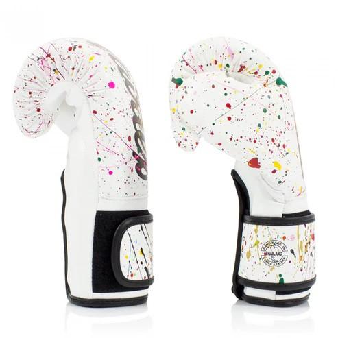 Fairtex Boxing Gloves BGV14 Painter White 16oz
