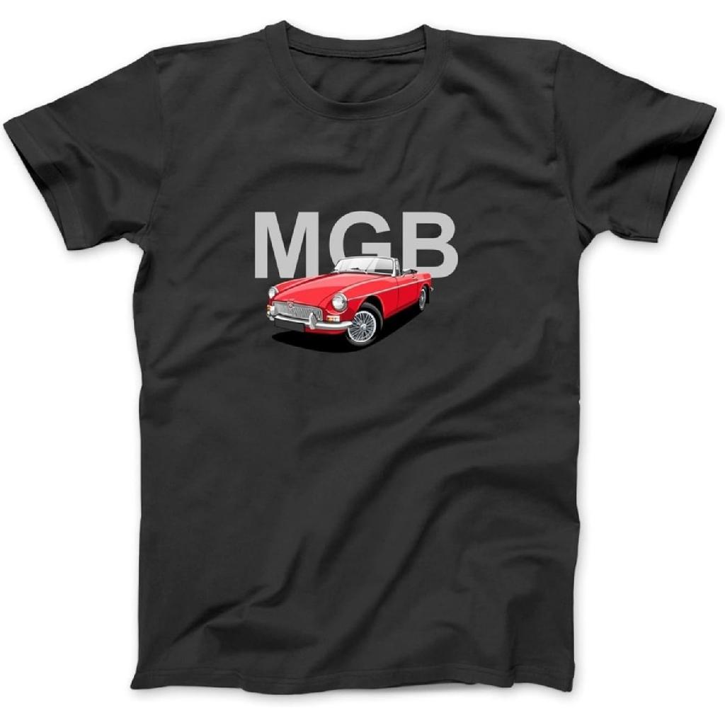 Классический британский спортивный автомобиль MGB Футболка с длинным рукавом Свитшот Худи для мужчин Женщин Детей Сделано в Канаде Черный