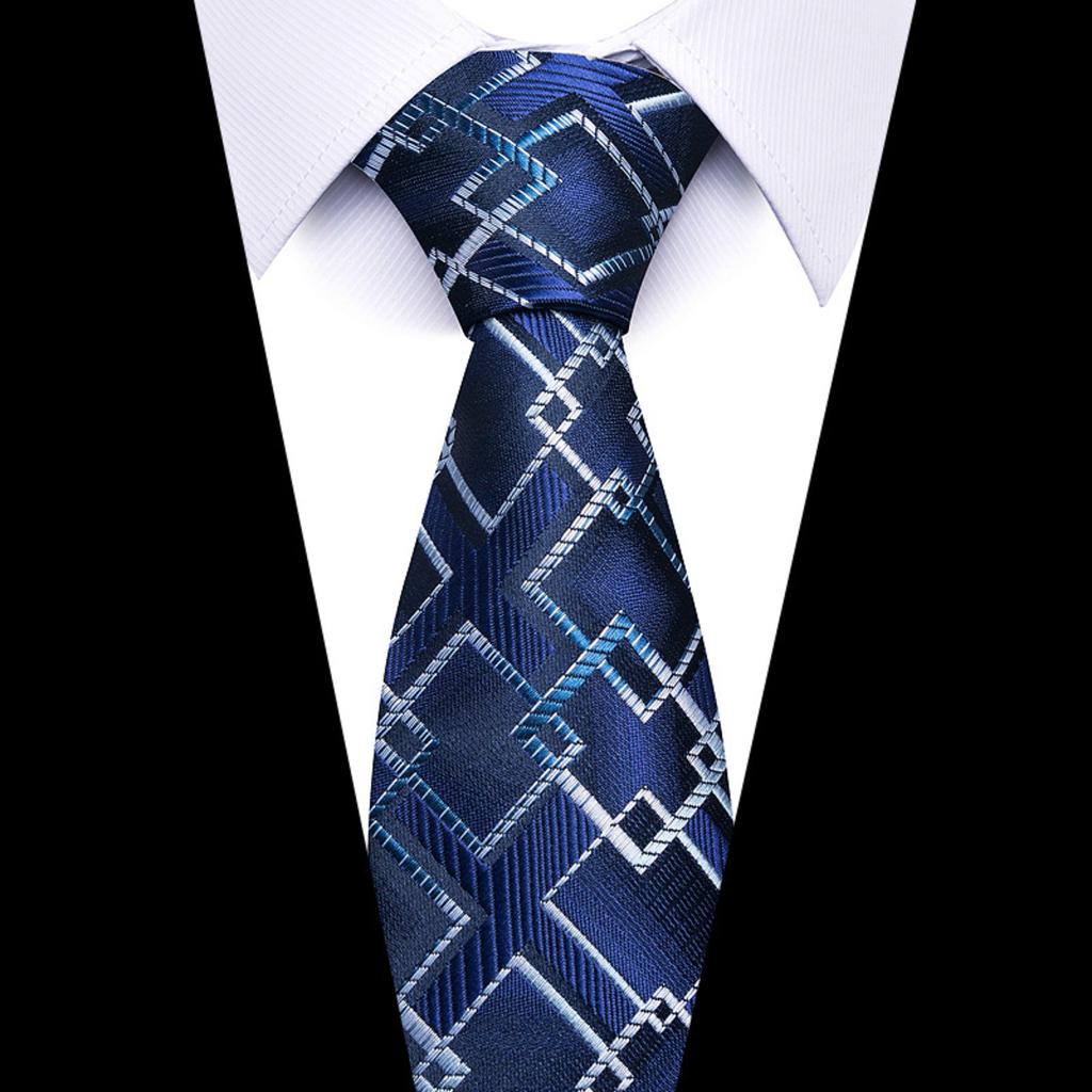 Men's Business Professionals Striped Tie Wedding Suit Accessories Polyester Tie Men