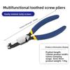 Metal Sliding Pliers Non-Slip Jaws Unique Design Nail Removal Pliers Multifunctional Screw Remover Pliers Woodworking Repair