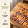Challenges Wooden Tangram Puzzle Interactive Jigsaw Puzzle Board  Boys Girls