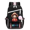 Anime One Piece High Quality Computer Backpack Teenager Girl Boy Washable Backpack Back To School Bookbag Leisure Backpack Schoolbag Mochila Rucksack