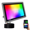 RGB CCT Прожектор 50 Вт 100 Вт IP66 Уличный Многоцветный Приложение Tuya AC 100-240 В Ландшафтный Прожектор Отражатель Садовая Вечеринка Сценический Свет