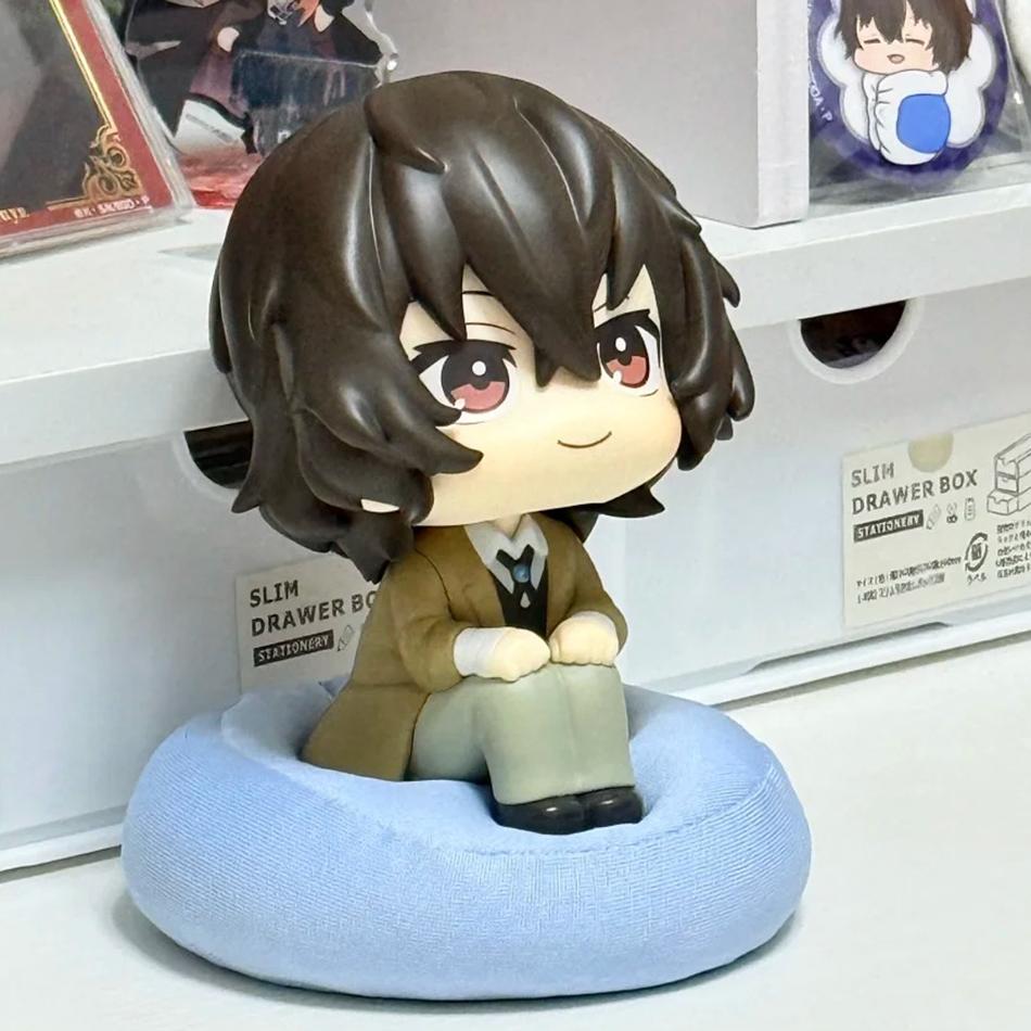 10 см Аниме Фигурка Bungou Stray Dogs Взгляд вверх Накадзима Ацуси Фигурка Действия Q Версия Дазай Осаму Фигурка ПВХ Коллекционная Игрушка