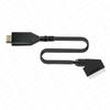 Scart to HDMI-compatible & HDMI-compatible to Scart Cable Converter 1080P Adapter Video Audio AUF HDTV PC DVD Game Accessories