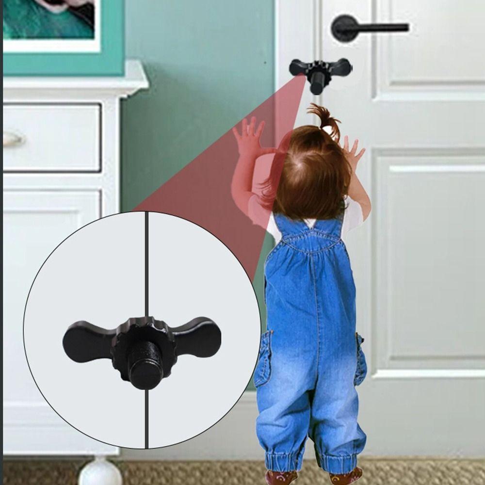 Childproof Door Lock Anti-theft Door Safety Latch New Door Stopper Hotel