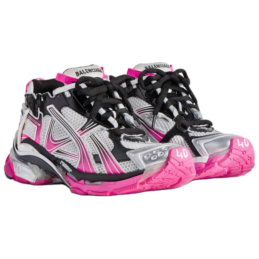 Balenciaga Кроссовки с градиентом и шнуровкой Женские 772767WRUNG9155