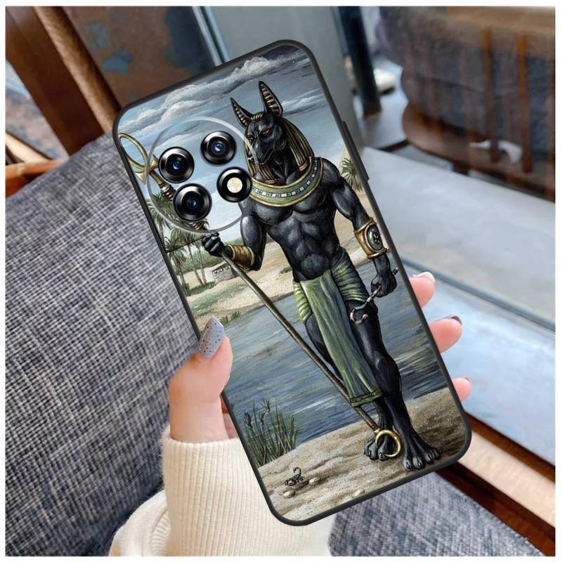 Кейс Анубис Анх Фараон Для OnePlus 13 15 13R 13T 12 12R 11 9 10 Pro 10T 8T Nord 5 CE 2 3 4 Lite N20 N30 Чехол