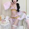 Exotic Princess Xi Shi Sexy Straps Vintage Belly Pocket Sex Lingerie Lace Chiffon Han