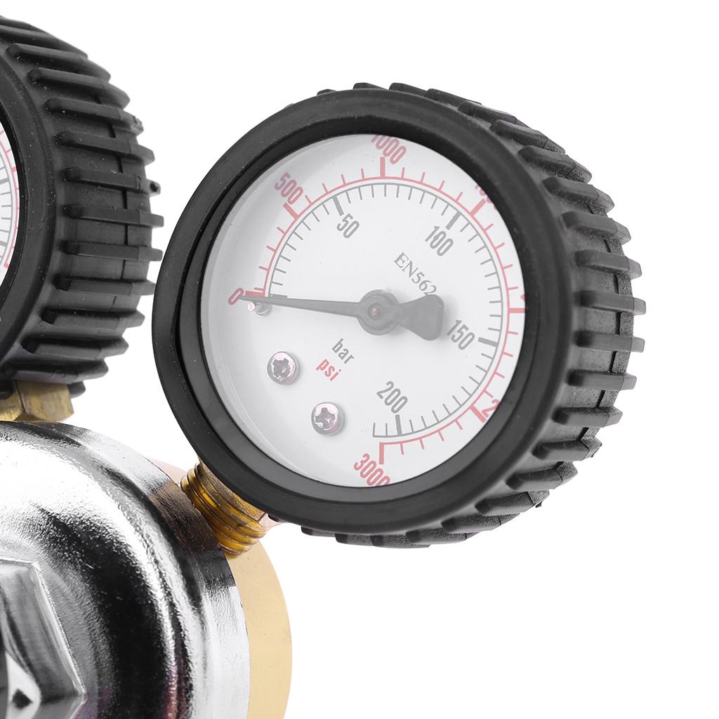CO2 Regulator Keg Regulator or Gas 0-3000PSI (Dual Gauge) Carbon Dioxide Reducer