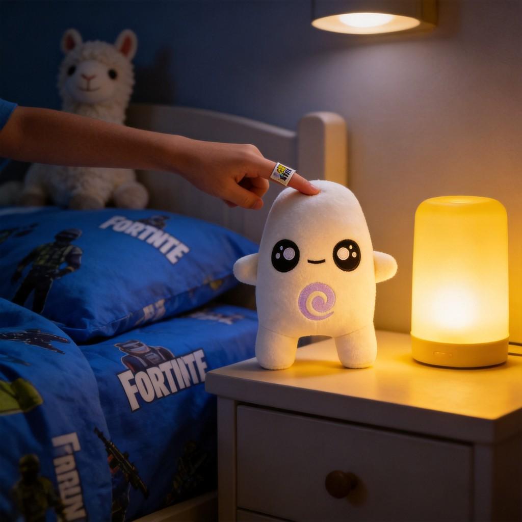 Плюшевая игрушка Водный Спрайт из Fortnite с коротким ворсом для детей и коллекционеров