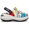 Crocs Классические кроссовки Mega Crush Clog Keith Haring Unisex Black White 209822-001