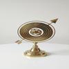Brass Armillary Sphere Globe With Arrow  Nautical Maritime Astrolabe Desk Decor