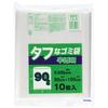 Nippon Giken Kogyo Tough Garbage Bags, Semi-Transparent, 90L, 0.035mm Thick, Strong and Tear-Resistant, Thick and Durable, TA-8, Pack of 10