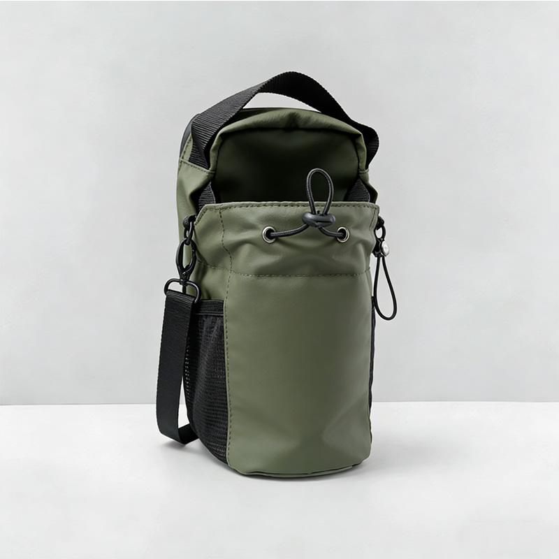 Magnetic Fitness Bag Sports Water Bottle Bag Portable Water Bottle Hanging Bag Crossbody Bag Mobile Phone Key Storage Pocket