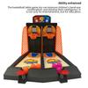 Настольная баскетбольная игра Игрушки Игровые автоматы для стола для 2 игроков Баскетбол с катапультой для пальцев Интеллектуальное имитационное бросание