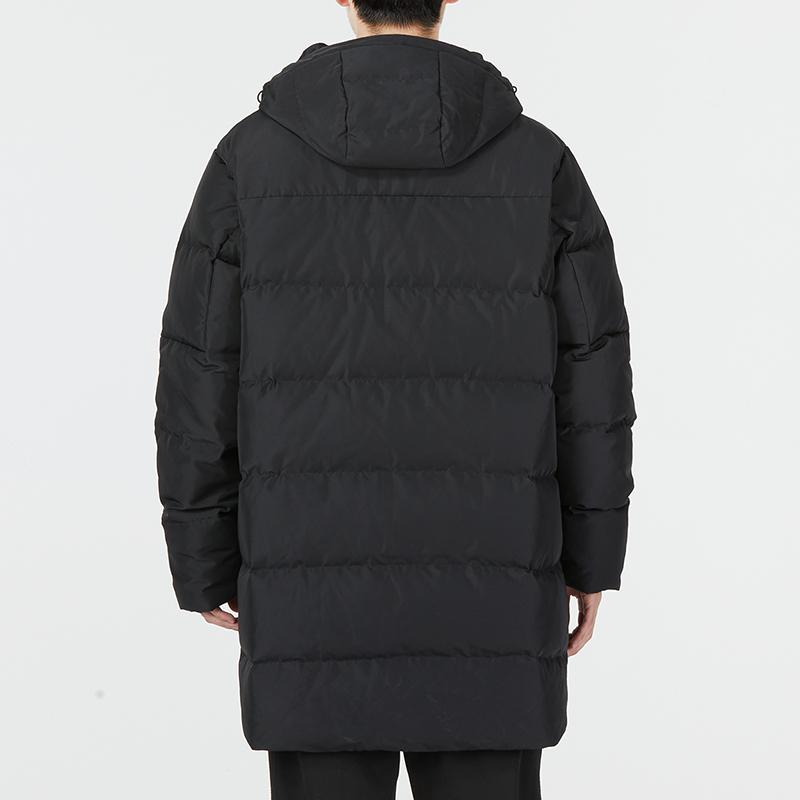 Puma Solid Color Logo Print Hooded Windproof Warm Puffer Jacket Men Outerwear Black 535582-01