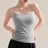 Women's Fashion Solid Color T-shirt Sleeveless Camisole