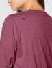 Mizuno Wool Stretch Crew Neck Outdoor Travel Go to by Tawny Port Size M Women's Wear, B2MA0741, Red, (Japan)