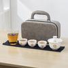 Suet Jade Porcelain Portable Travel Tea Set Activity Souvenir Business Company Festival Gift Set