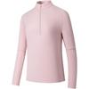 Champion All-Weather Series Solid Color Comfortable Simple Stand Collar Warm Long Sleeve Knit Top Women Tops 162540403-2