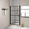 VidaXL Shower Door Shower Screen Bathroom Accessory Shower Enclosure Shower Cabin Home Interior Glass 148892