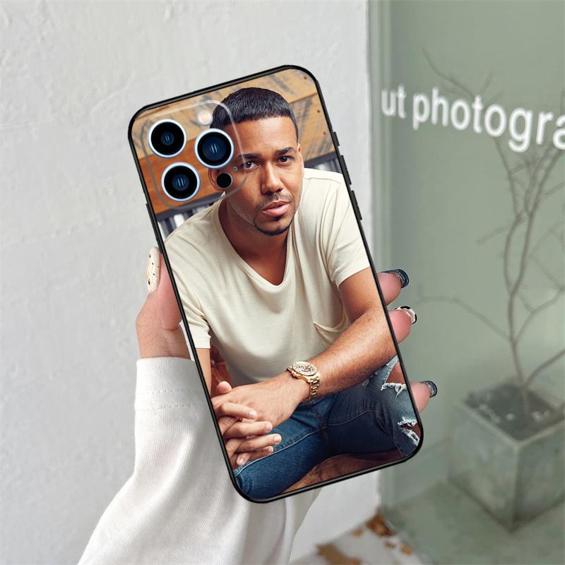 Певец Ромео Сантос Для iPhone 16 15 14 13 12 11 Pro Max X XS Max XR Plus Чехол для телефона Аксессуары