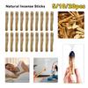 Палочки Пало Санто Деревянная Аромадиффузорная Палочка Очищающая Целебная Снятие Стресса Ароматические Палочки Натуральные Полоски Необработанной Древесины